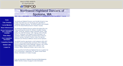 Desktop Screenshot of nwhighlanddancers.tripod.com