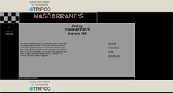 Desktop Screenshot of nascarracin.tripod.com