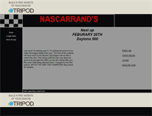 Tablet Screenshot of nascarracin.tripod.com