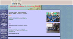 Desktop Screenshot of colrepublicadecolombia.tripod.com