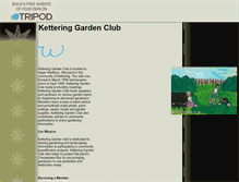 Tablet Screenshot of ketteringgardenclub.tripod.com