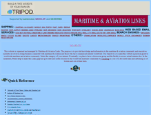 Tablet Screenshot of maritimeaviation.tripod.com