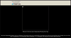 Desktop Screenshot of greatlakeswrestling.tripod.com