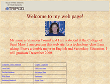 Tablet Screenshot of conant.michelle.tripod.com