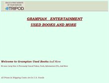 Tablet Screenshot of grampianusedbooks.tripod.com