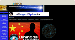 Desktop Screenshot of biningoscorporation.tripod.com