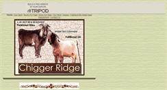 Desktop Screenshot of chiggerridgegoats.tripod.com