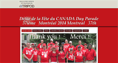 Desktop Screenshot of canadadayparademontreal.tripod.com