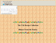 Tablet Screenshot of cooking2k.tripod.com