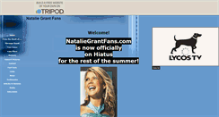 Desktop Screenshot of nataliegrantfans.tripod.com