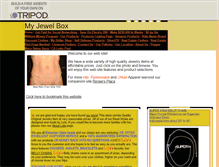 Tablet Screenshot of myjewelbox.tripod.com
