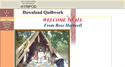 Desktop Screenshot of dawnlandquillwork.tripod.com