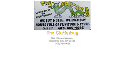 Desktop Screenshot of clutterbug.tripod.com