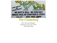 Tablet Screenshot of clutterbug.tripod.com