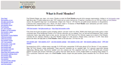 Desktop Screenshot of ford-mondeoii.tripod.com