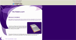 Desktop Screenshot of firsthohater.tripod.com