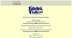 Desktop Screenshot of fabulousfinds.tripod.com