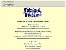 Tablet Screenshot of fabulousfinds.tripod.com