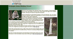 Desktop Screenshot of monkey-forest.tripod.com