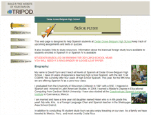 Tablet Screenshot of cgbhs7spanish.tripod.com