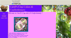 Desktop Screenshot of carolscupcakes.tripod.com