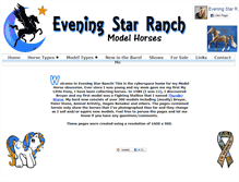 Tablet Screenshot of eveningstarranch.tripod.com