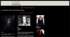 Desktop Screenshot of myviolentfix.tripod.com