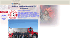 Desktop Screenshot of highlandmeadowsvfd.tripod.com