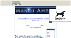 Desktop Screenshot of manojambat.tripod.com