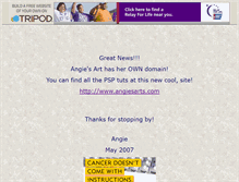 Tablet Screenshot of angiesart.tripod.com