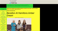 Desktop Screenshot of hamiltontopdog.tripod.com