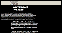 Desktop Screenshot of nightwaveswebsite.tripod.com