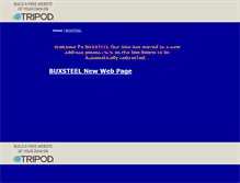 Tablet Screenshot of buxsteel.tripod.com