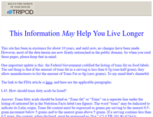 Tablet Screenshot of no-trans-fats.tripod.com