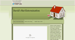 Desktop Screenshot of davidsratextermination.tripod.com