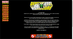 Desktop Screenshot of deathmetalhardcore.tripod.com