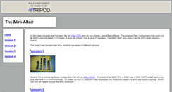 Desktop Screenshot of mini-altair.tripod.com