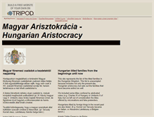 Tablet Screenshot of ferenczygen.tripod.com