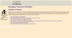 Desktop Screenshot of etchomeschool.tripod.com