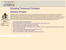Tablet Screenshot of etchomeschool.tripod.com