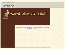 Tablet Screenshot of cat-club.tripod.com