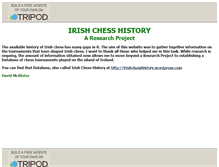 Tablet Screenshot of irishchesshistory.tripod.com