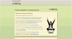 Desktop Screenshot of deweydennis.tripod.com