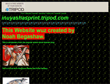 Tablet Screenshot of inuyashasprint.tripod.com