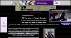 Desktop Screenshot of 123clan.tripod.com