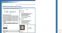 Desktop Screenshot of bestfreelinks.tripod.com