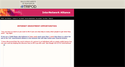 Desktop Screenshot of internetworkalliance.tripod.com
