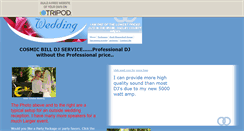 Desktop Screenshot of djcosmicbill.tripod.com