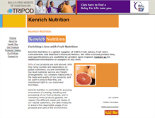 Tablet Screenshot of kenrich-nutrition.tripod.com