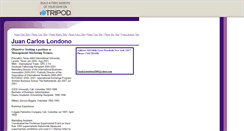 Desktop Screenshot of juancarloslondono.tripod.com